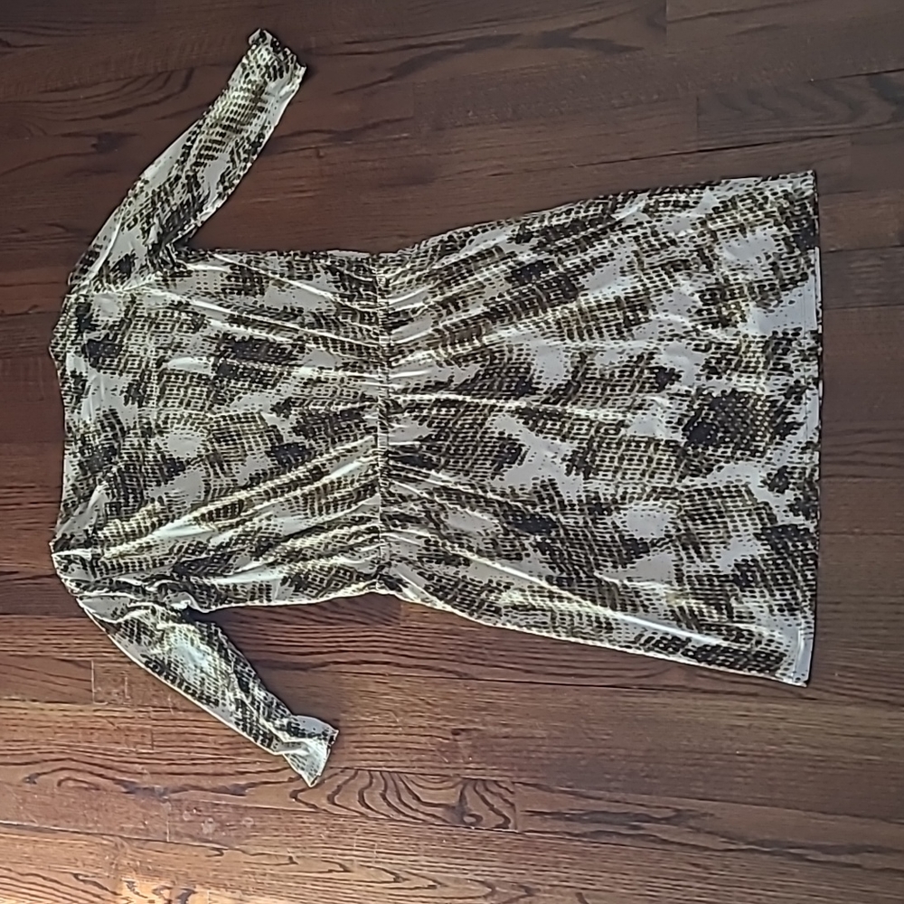 Ellen Tracy Python Pattern Dress - image 4